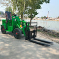 Chinese mini  front capacity 500kg garden shovel articulated  battery farm new wheel electrical loader
