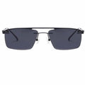 DC3069  Hot Sales Ready Stock RIMLESS  Metal  Frames Glasses with Sunglasses Polarized Magnetic Clip on Sunglasses