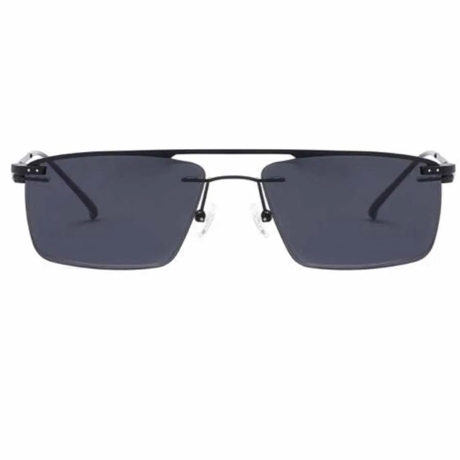 DC3069  Hot Sales Ready Stock RIMLESS  Metal  Frames Glasses with Sunglasses Polarized Magnetic Clip on Sunglasses