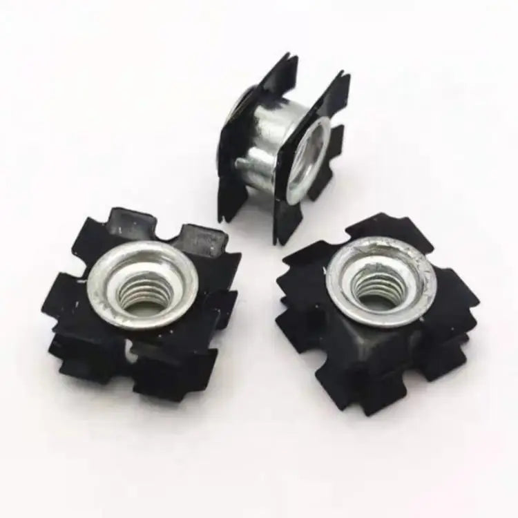 M6 M8 Insert Star Type 65Mn Tube Spring Thread Nut