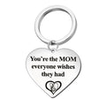 Wholesale Promotional Custom Logo Laser Blank Metal Cute Heart Keychain