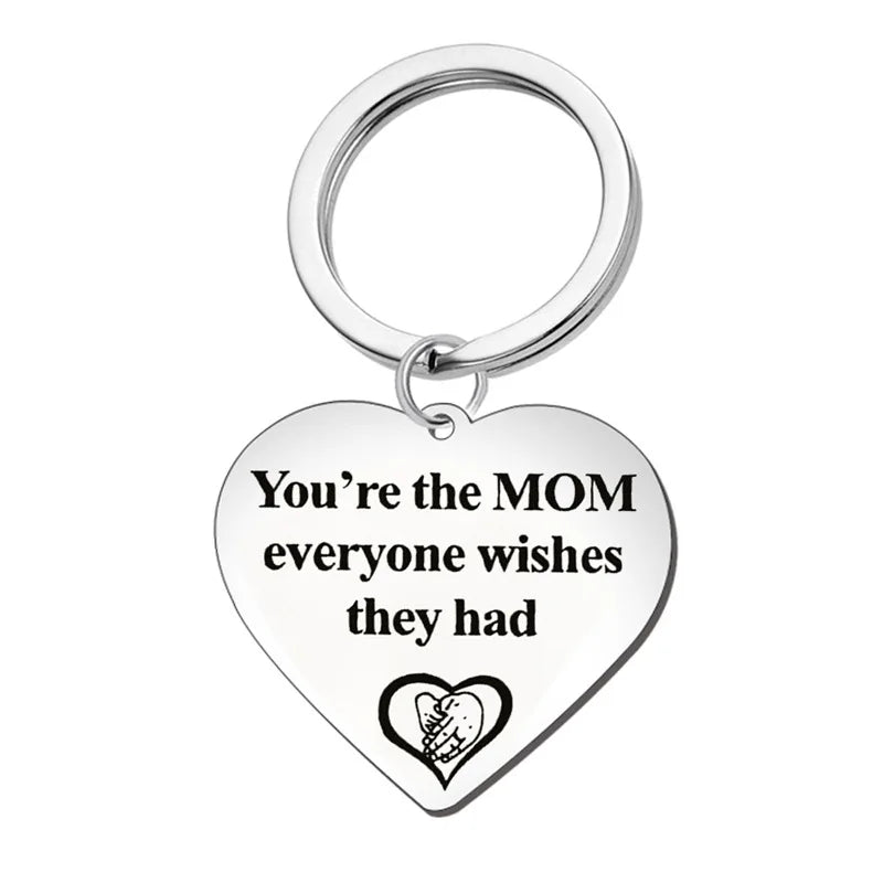 Wholesale Promotional Custom Logo Laser Blank Metal Cute Heart Keychain