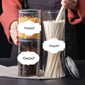 E-500PCS/Roll 1 Inch Popular Custom Wholesale Cross Border Removable Waterproof Whiteboard PVC Sticker for Kitchen Label Date