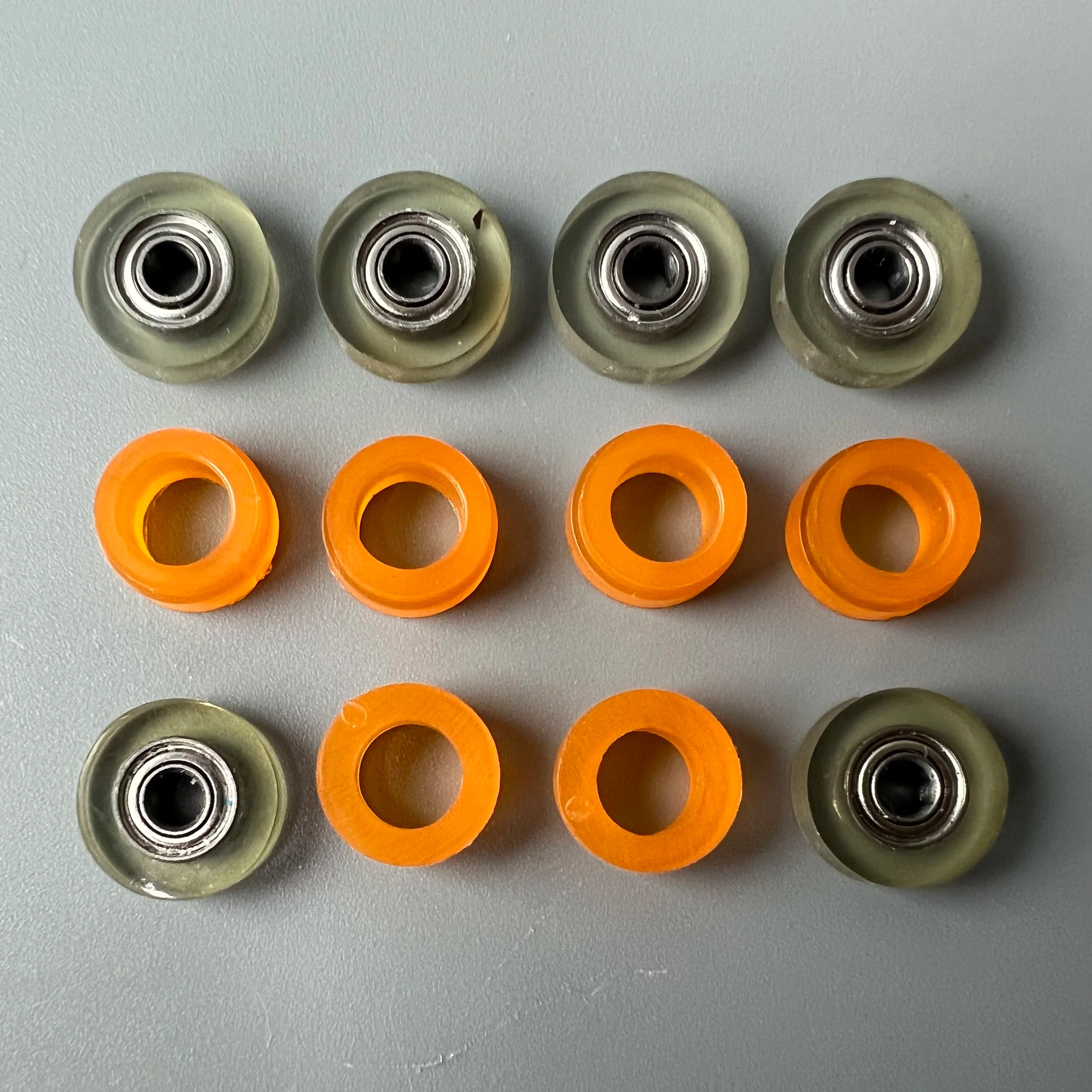 (12units/set) Noritsu 135AFC / 135AFC-II Negative Carrier Rubber Wheel for HS1800 / HS-1800 / S2 / S3 / S4 Film Scanners
