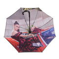 23Inch UK Walking Style Double Layer Inside Customized Picture Printing