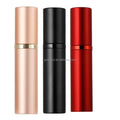 Wholesale 5ml Luxury Aluminum Mini Perfume Atomizer Portable Travel Refillable Empty Spray Bottle for Women Recyclable