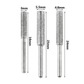 Diamond Coated Cylindrical Burr 4mm Chainsaw Sharpener Stone File Chain Saw Sharpening Carving Grinding Tools Metal Bulucu File