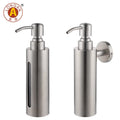 Low Price Home Shower Liquid Soap Dispenser Pump Wall Mounted Commercial Shampoo Stainless Steel Liquid Soap Dispenser 200Ml