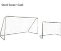 Wholesale Factory Supply Football goal Gate 12*6' Professional Match Durable Full Size Junior Steel Rebound Football Soccer Goal