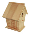 Hot SOutdoors Windproof Custom Unfinished Wood Birdhouse Wooden Bird House