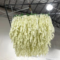 GNW Silk Flower Wall Panels Flower Ceiling Decor Wedding Backdrop Wedding Ceiling for Decoration Wedding Stage