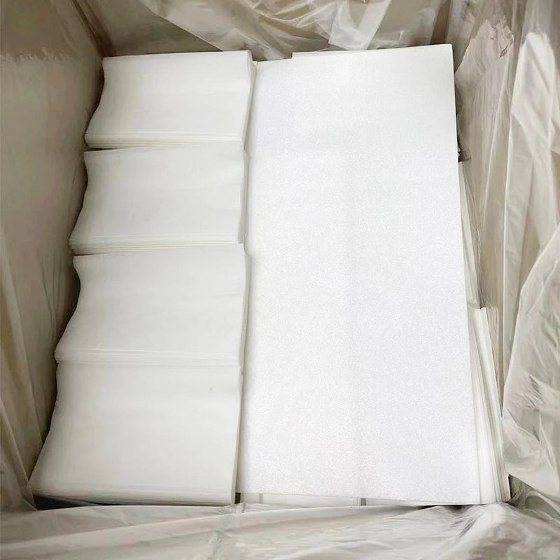 Customized Lavender Scent Sustainable Non-Woven Natural Apparel Care Fabric Softener Dryer Sheets