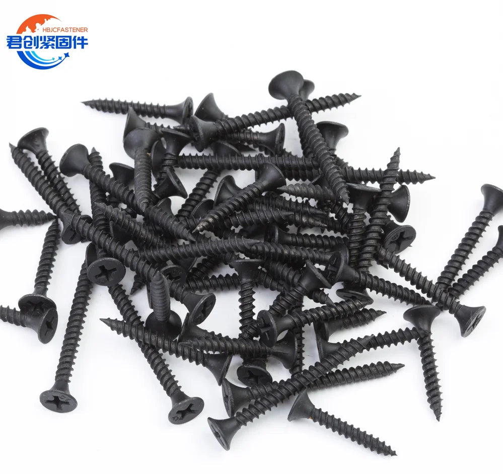 Drywall Screw Black Oxidation Silver Color Steel ISO Coil Nails 3 1/4 Smooth Smooth Diameter Wood Nail Fasteners Manufacturer
