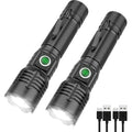 Hot Sale 5 Mode IPX7 Waterproof USB Charging Telescopic Zoom Flashlight Portable Flashlight With Clip Camp Emergency Lighting