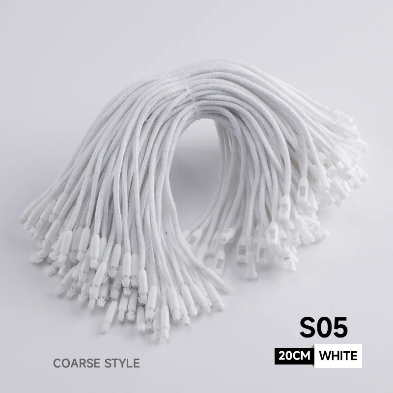 Chinese Manufacturers Are Selling Well  Three Strands of Cotton Place Colored Labels With Plastic Rope Seals and Labels