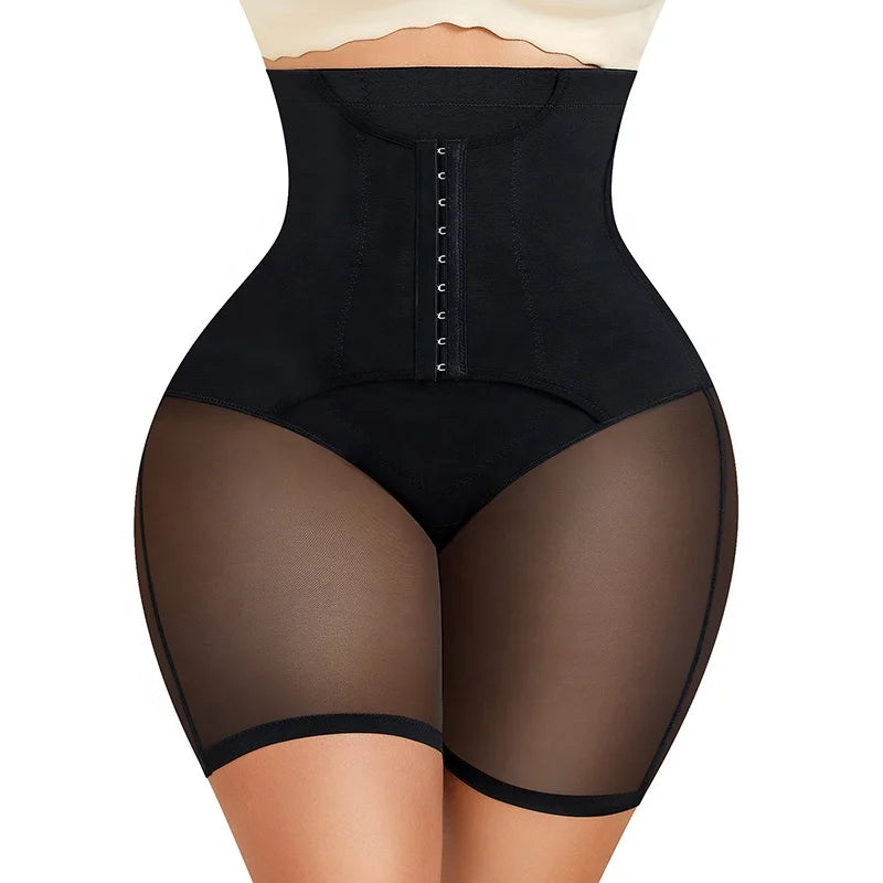 Adjustable Hook Elastic High Waist Tummy Control Panties Enhancer Hip Shapewear Butt Lifter Shaper Women