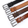 PU Leather Classical Men's Pin Buckle Belt Cheap Price Wholesale Belt
