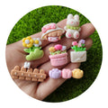Multi Styles Kawaii Resin Flatback Cabochon for DIY Crafts Accessories