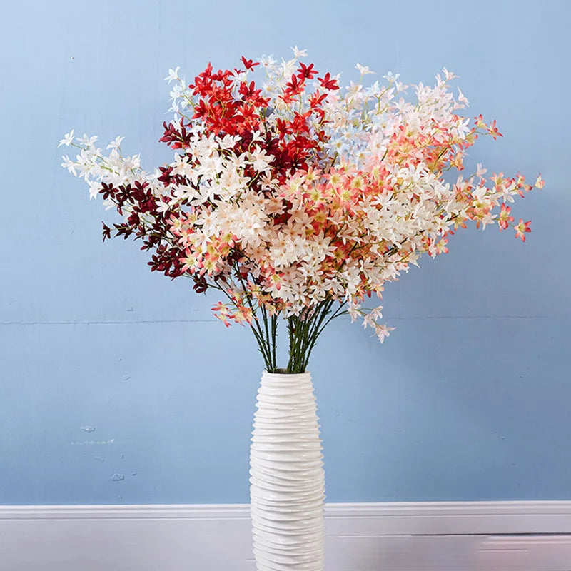 Factory Sale Simulation Flower Encryption Wenxin Dance Orchid Sakura Orchid Wedding  Decoration