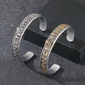 Souvenir Amulet Jewelry Bracelet Vintage Men Accessories Stainless Steel Valknut Irish Celtic Knot Viking Rune Cuff Bangle