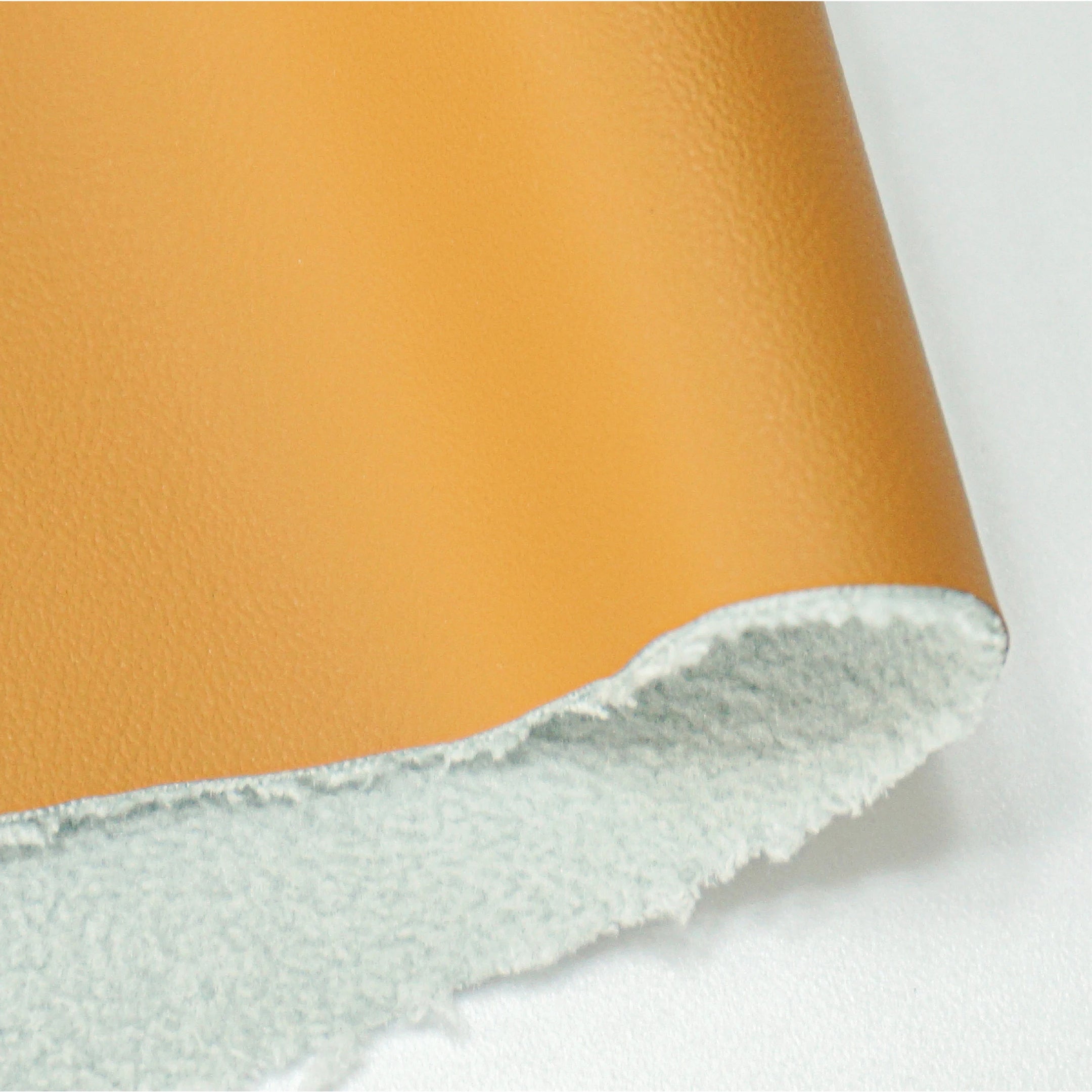 PU Semi-silicon Leather Customizable Glossy Waterproof Stretch Lining Sofa Leather for Furniture