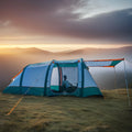 High Quality Portable Inflatable Air Tent Outdoor 150D Oxford 3000mm Bottom Waterproof Four-Season Quick Automatic Opening 6
