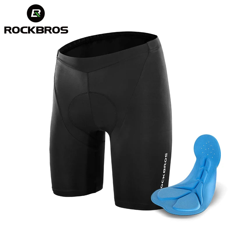 ROCKBROS 3D Summer MTB Bike Shorts Men Women Breathable Sponge Shock Absorption Cycling Shorts Moisture Wicking Sport Pants