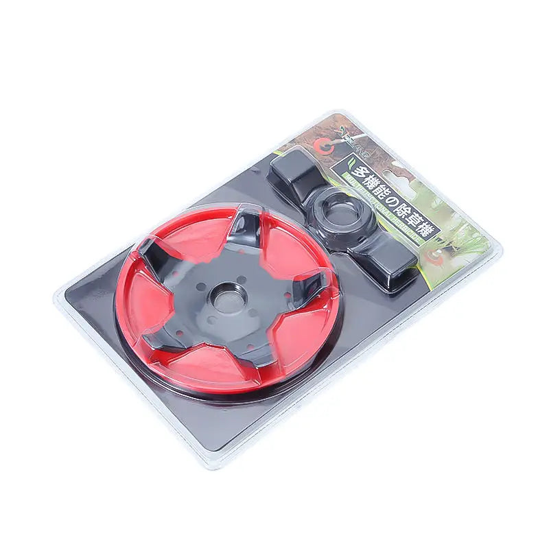 Dual Purpose Weeding Disc 2-Teeth 5-Teeth Mower Blade Dry Paddy Grass Cutting Disc Durable Farming Tool Heavy Duty Blade