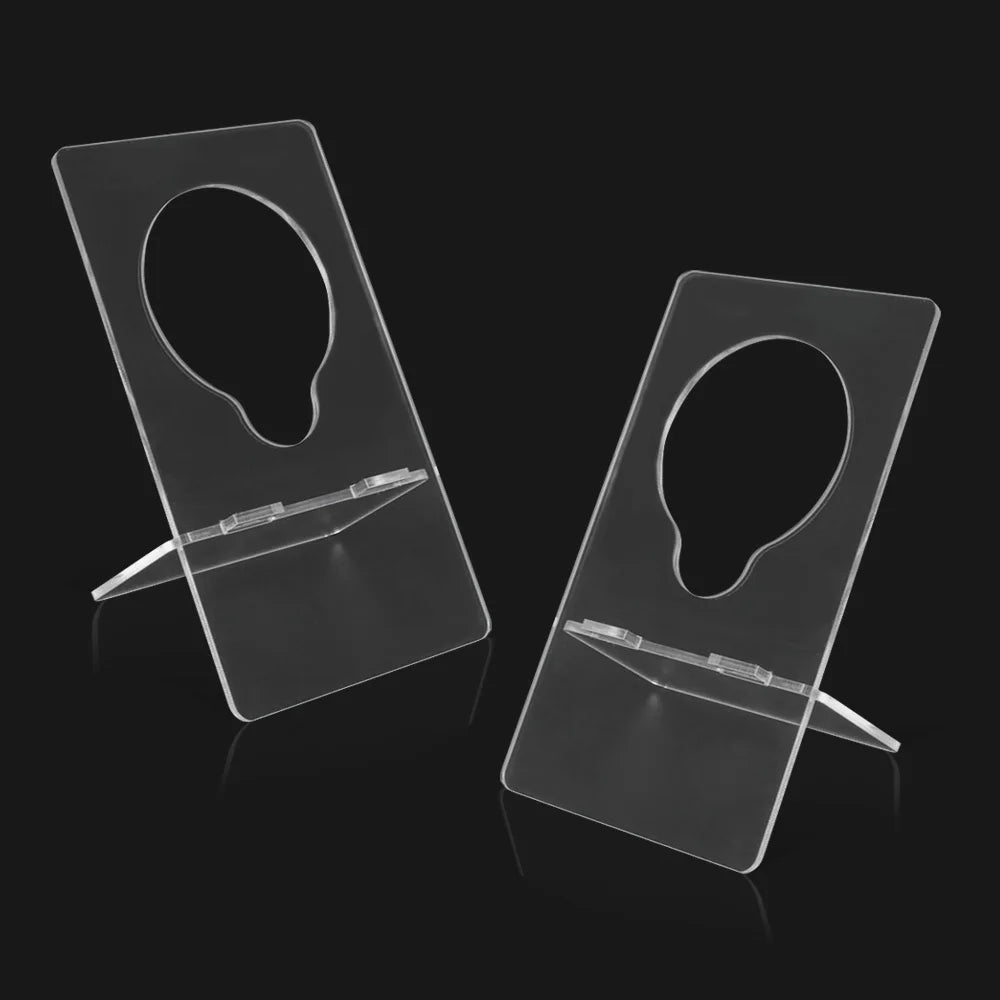 Silicone Ear Nose  Reusable Display Props Elastic Silicone Model  Acrylic Display Stand Makeup Accessories