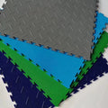 Rubber Pvc Flooring Interlocking Tile for Garage Floor Tiles Mat for Heavy Duty Warehouse Workshop Manufacturer From China