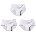 Women's Comfortable One Piece Bikini Underwear Low-Rise Invisible Panty with Ice Silk Seamless Spandex Ladies' InvisiPanty