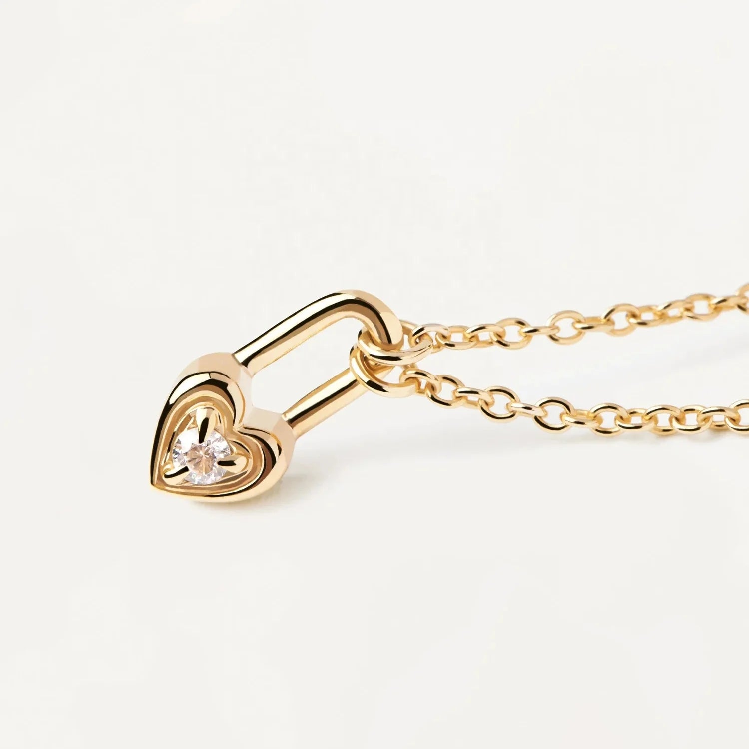 LOZRUNVE 925 Sterling Silver Fashion Jewelry Heart Key Lock Pendant Necklace Set Women Girls