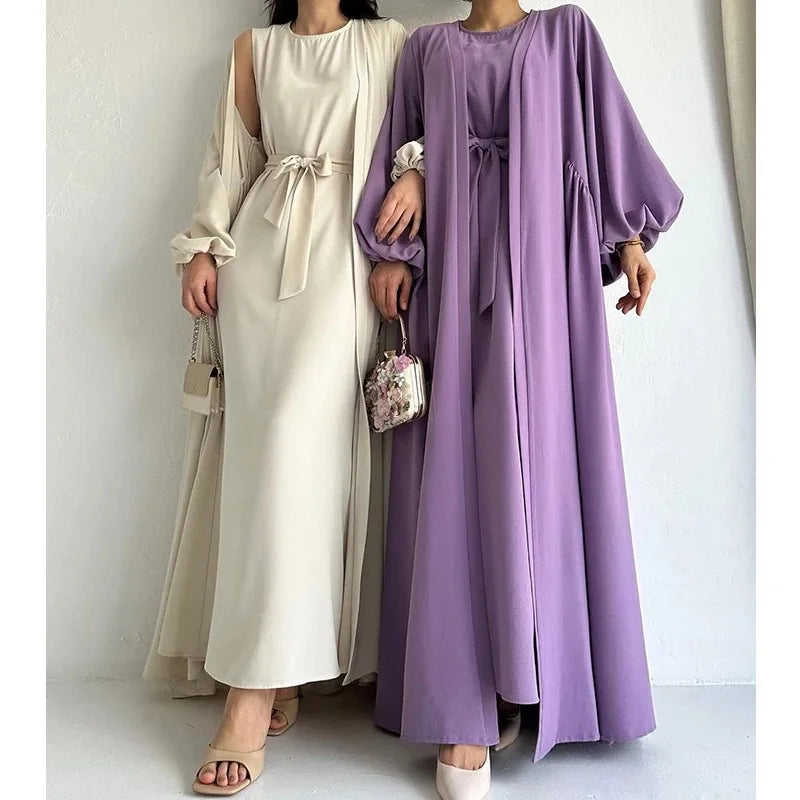 Abaya Dress Eid for Women Dubai Inner Dresses