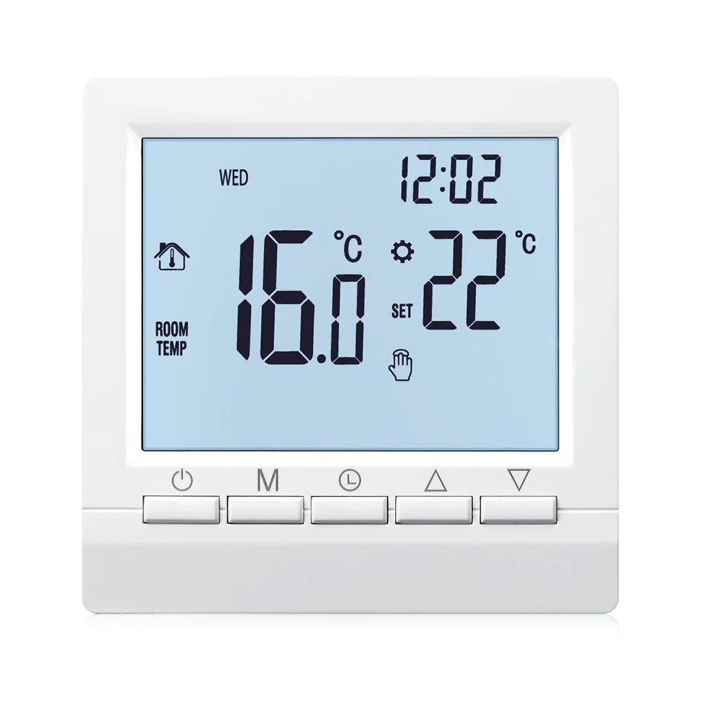 ME83 Gas Boiler Thermostat 3A LCD Digital Programmable Temperature Controller