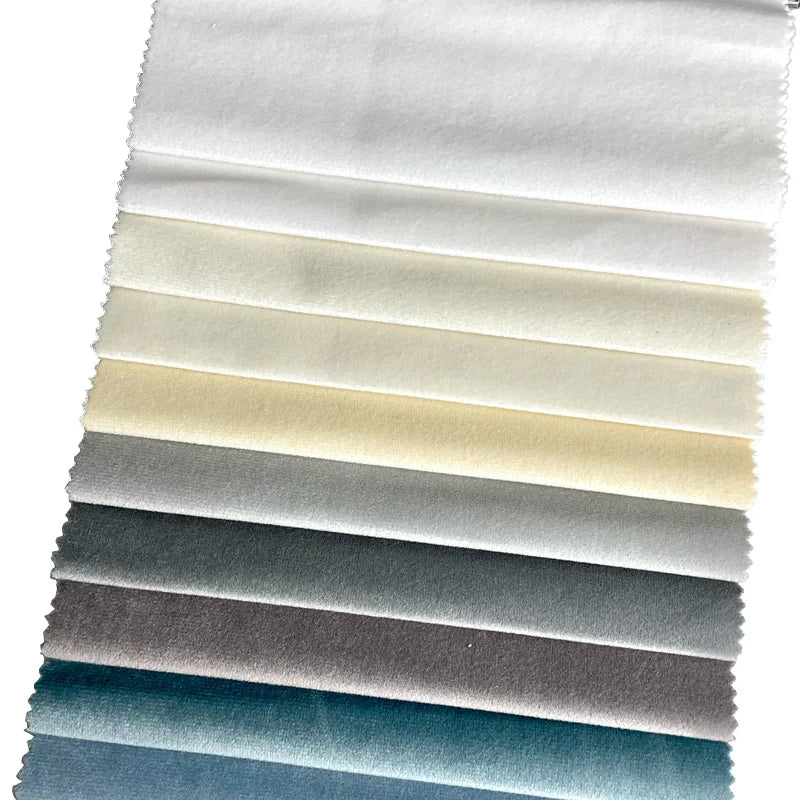 Tear-Resistant Eco-Friendly Germany Velvet Knitted Weft Printed Dot Fabric 100% Polyester Customized Plain Solid for Home Car