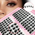 10D 20D 30D 40D 0.07 8-15mm 0.07 Wholesale Cluster Eyelash C D Curl Diy Lash Extensions Segment Lash Custom Private Label