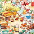 3 Sheets Per Pack of Miniature Large Mascot Stickers Fun World 5.0 Creative 3D Stacking Hut Handbook