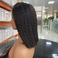 Wholesale Raw Indian Virgin Hair Short Bob Wigs Human Hair Lace Front 5x5 Hd Lace Frontal Wig Vendors  Short Bob Human Hair Wigs