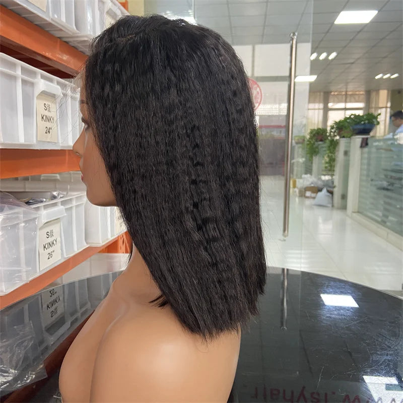 Wholesale Raw Indian Virgin Hair Short Bob Wigs Human Hair Lace Front 5x5 Hd Lace Frontal Wig Vendors  Short Bob Human Hair Wigs