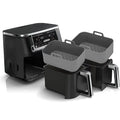 Liners Air Fryer   Silicone  Reuasbe Square Silicone Baking Pans& Pastry Tools 1 Per Kit Use for Air Fryer Silicone Liner
