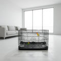 G-201120-6 Wire Plastic Tray Bird Cage Accessories Parrot Cage