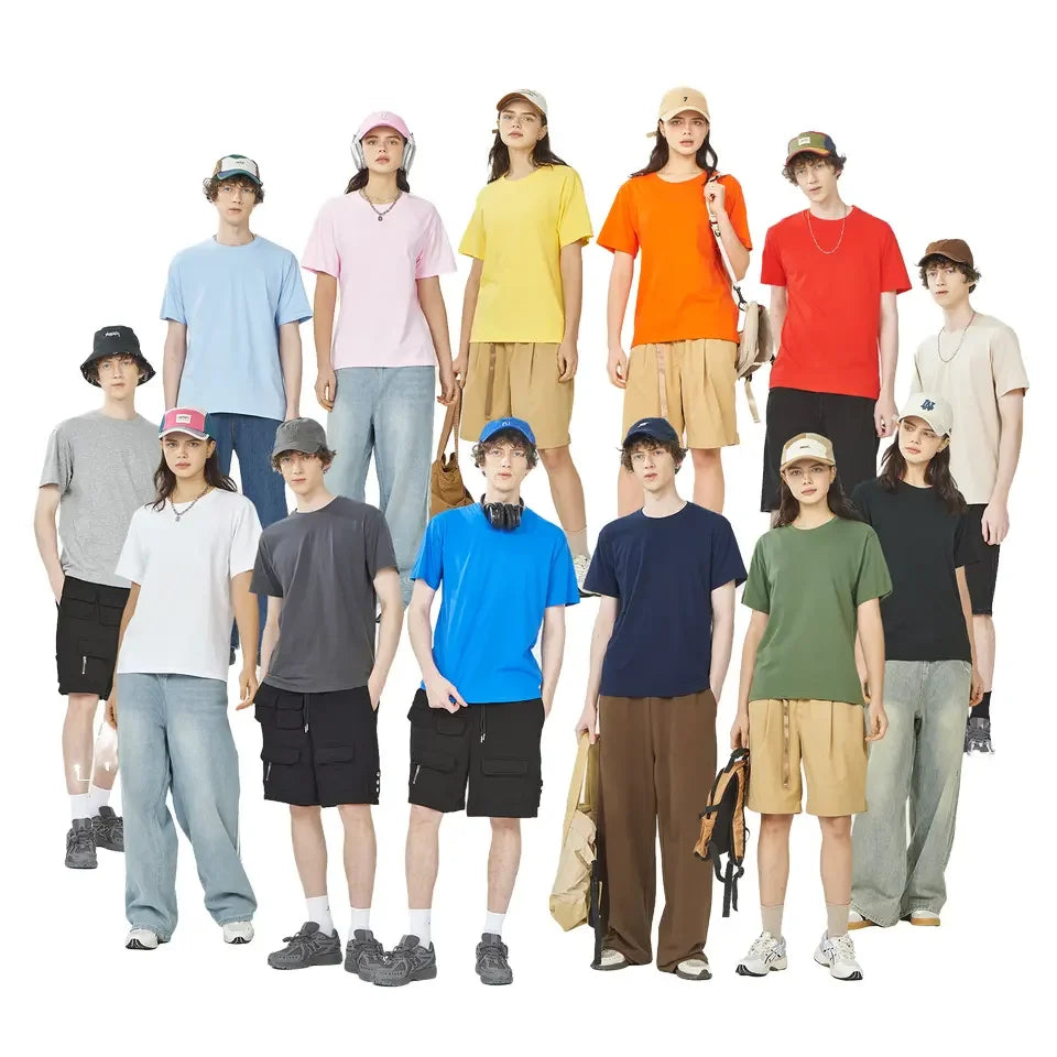 Men's Plain T Shirt Sublimation Cheap Price Lower $1.2 Factory T-Shirt Personalized Logo Printing Unisex
