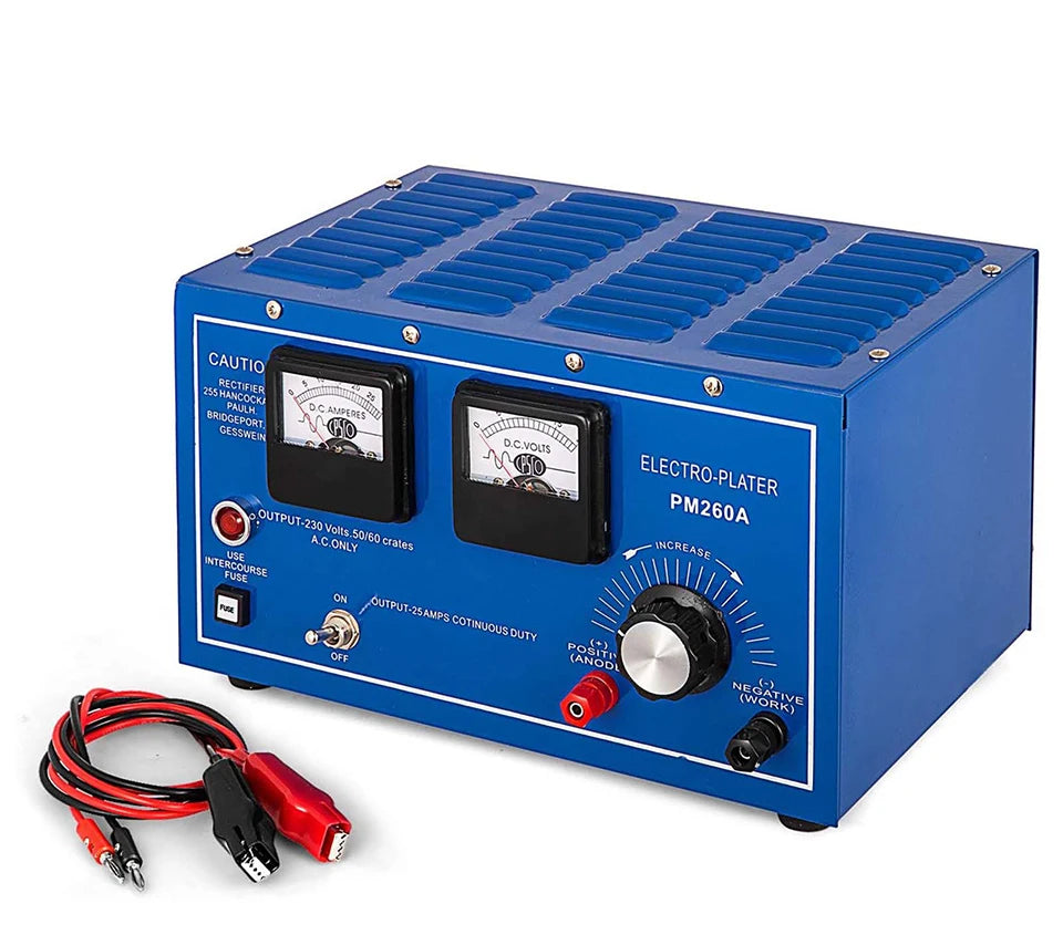 Auble 0272 Luxury Metal Coating Machine 220V Electroplating System 0.1m Mirror Polishing Jewelry Tools Silver Gold Finish
