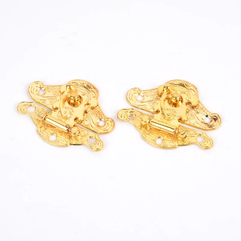 High Quality Golden Box Lock Jewelry Box Lock Bag Accessories for Sale