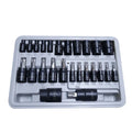 Professional 25 Pieces Torx External E Socket Wrench Set Tool Kit