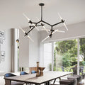 Nordic Living Room Zigzag Tree Chandelier Post-modern Light Luxury Decoration Industrial Wind Clothing Store bar Lamps