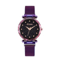 Curen Designer Japan Quartz Luxury Gold Rose Gold Fashion Ladies Classic Women's Watch 16mm Band Starry Sky Design