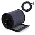Wanshida Professional Level Welding Torch Cable Sleeve Cowboy Zipper Jacket Style Easy Operation 3.7 Meters 12 Feet Length