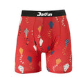 New Style Man Boxer Shorts Sports Quick Dry Breathable Printed Logo Custom Men Boxers Underwear Boys Boxer Briefs Plus Size