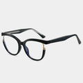 2025 Wholesale Tr90 Frame Anti Blue Light Glasses Fashion Butterfly Frame Optical Eyeglasses